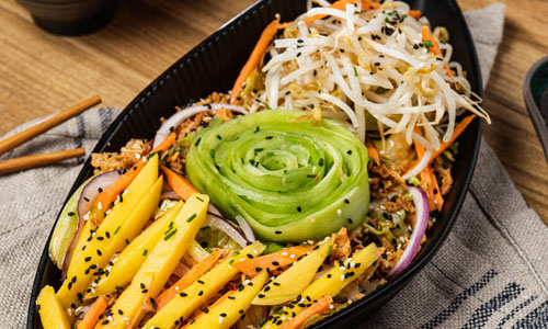 Ensalada Mango y Pepino